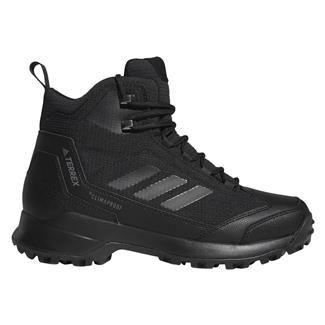 Men's Adidas Terrex Heron Mid CW CP Boots Black / Gray Four