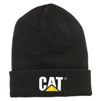 CAT Trademark Cuff Beanie Black