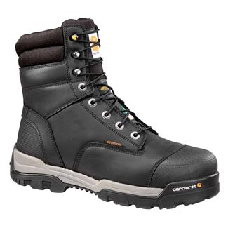 Men's Carhartt 8" Ground Force 400G Composite Toe Waterproof Boots Black