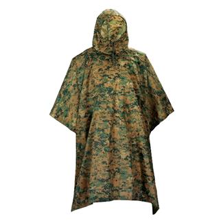 5ive Star Gear GI Spec Military Poncho Woodland Digital