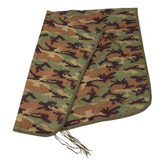 5ive Star Gear Military Poncho Liner Woodland