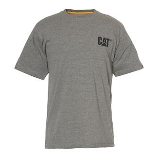 Men's CAT Trademark T-Shirt Dark Heather Gray