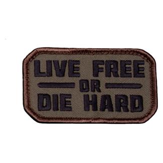 Mil-Spec Monkey Live Free Or Die Hard Patch Forest