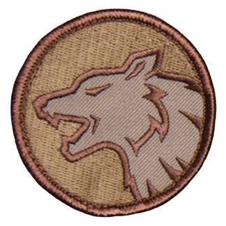Mil-Spec Monkey Wolf Head Patch Desert