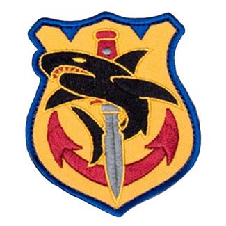 Mil-Spec Monkey Tac Shark Patch Full Color