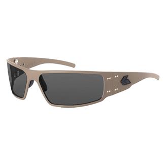 Gatorz Magnum Tan (frame) - Smoked Polarized (lens)