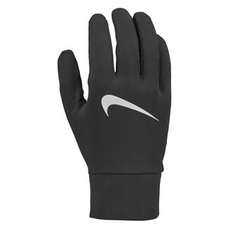 Men's NIKE Lightweight Tech Running Gloves Black / Black / Silver