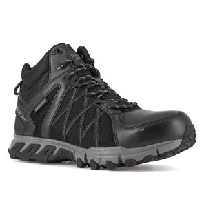 Men's Reebok Trailgrip Work AT Waterproof Black / Gray