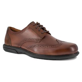 Men's Florsheim Loedin Dress Wing Steel Toe Brown