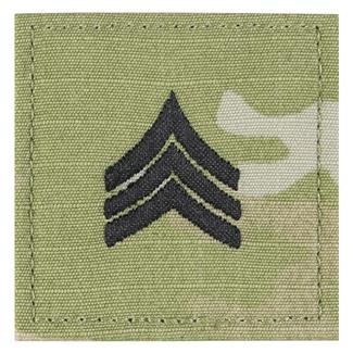 Army OCP Rank Patch 3-color OCP / Black