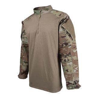 Men's TRU-SPEC Scorpion OCP 1/4 Zip Combat Shirt Scorpion OCP