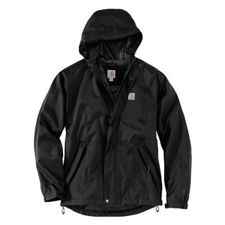 Men's Carhartt Loose Fit Midweight Rain Jacket Black