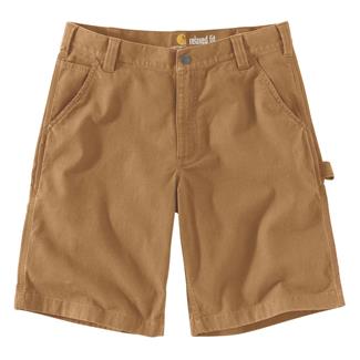 Men's Carhartt Rugged Flex Relaxed Fit Canvas Utility Work Shorts Hickory