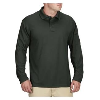 Men's Propper Long Sleeve Uniform Polo Dark Green