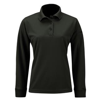 Women's Propper Long Sleeve Uniform Polo Dark Green