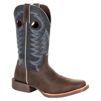 Men's Durango 12" Rebel Pro Western Boots Belgian Brown / Denim Blue