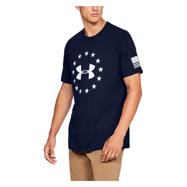 Men's Under Armour Freedom Logo Cotton T-Shirt | Tactical Gear ...