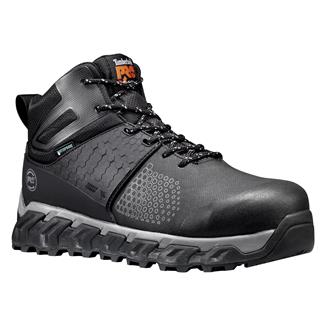 Men's Timberland PRO Ridgework Composite Toe Waterproof Boots Black