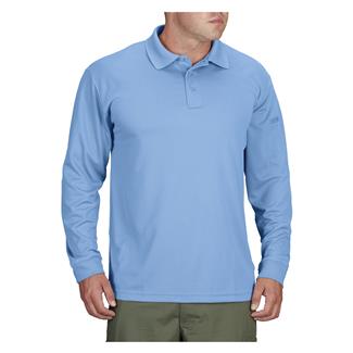 Men's Propper Long Sleeve Uniform Polo Light Blue