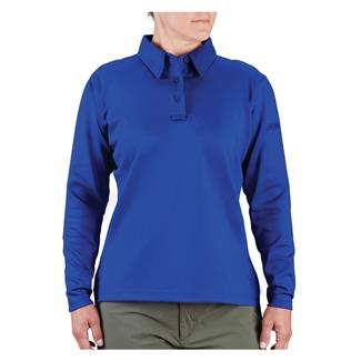 Women's Propper Long Sleeve ICE Polo Cobalt