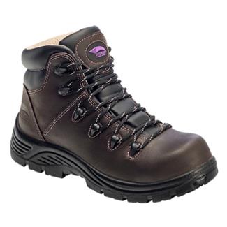 Women's Avenger 6" Framer Leather 400G Composite Toe Waterproof Boots Brown