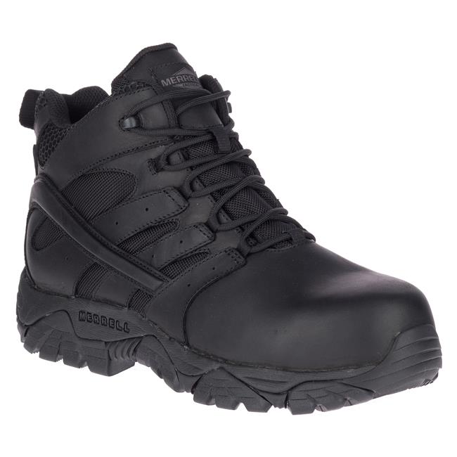 men's moab 2 peak mid waterproof comp toe work boot