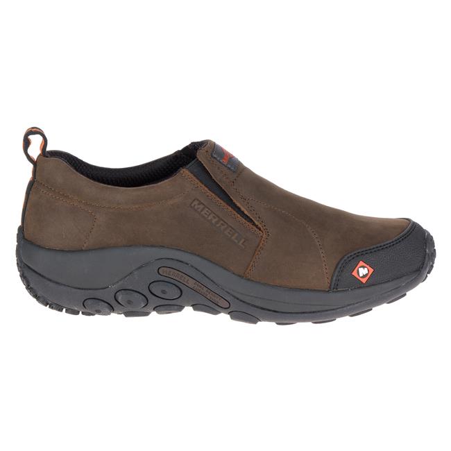 merrell work jungle moc leather composite toe