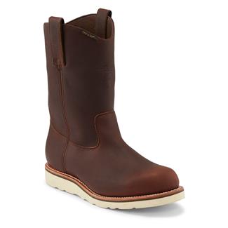 Men's Chippewa Boots 11" Edge Walker Waterproof Brown