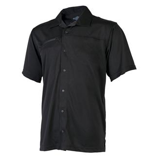Men's TRU-SPEC 24-7 Series Eco Tec Knit Camp Shirt Black