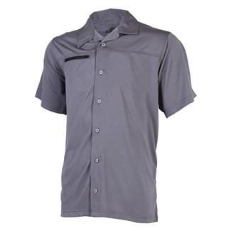 Men's TRU-SPEC 24-7 Series Eco Tec Knit Camp Shirt Steel Gray