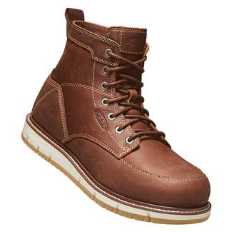 Men's Keen Utility 6" San Jose Alloy Toe Boots Gingerbread / Gum