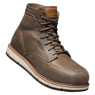 Men's Keen Utility 6" San Jose Alloy Toe Boots Falcon / Caramel Cafe
