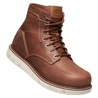 Men's Keen Utility 6" San Jose Boots Gingerbread / off white