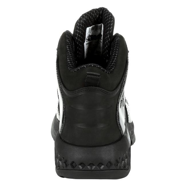 Rocky Women's Code Blue Knit Public Service Boot - Tactical, Slip-Resistant, Comfort Tracks Footbed