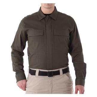 Men's First Tactical V2 Long Sleeve BDU Shirt OD Green