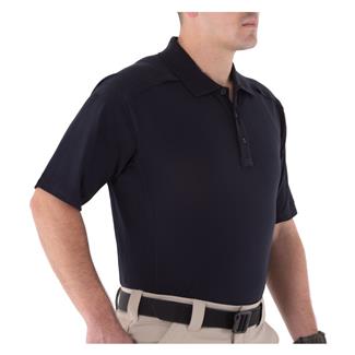 Men's First Tactical Cotton Short Sleeve Polo Midnight Navy