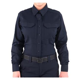 Women's First Tactical V2 Long Sleeve Tactical Shirt Midnight Navy