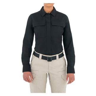 Women's First Tactical V2 BDU Long Sleeve Shirt Black