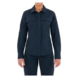 Women's First Tactical V2 BDU Long Sleeve Shirt Midnight Navy
