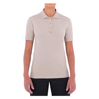 Women's First Tactical Pen Pocket Polo Khaki