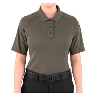 Women's First Tactical Performance Polo OD Green