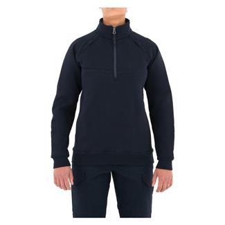 Women's First Tactical 1/4 Zip Job Shirt Midnight Navy