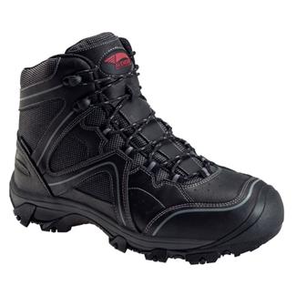 Men's Avenger 6" Crosscut Steel Toe Waterproof Boots Black