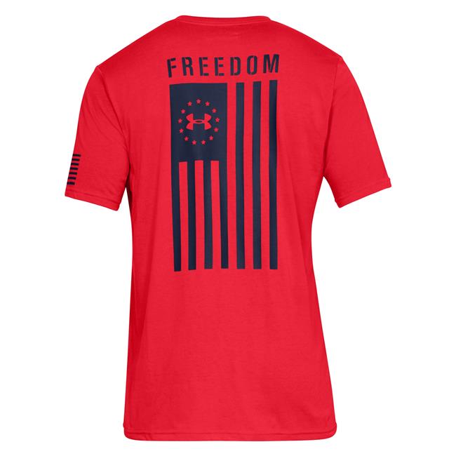 Men's Under Armour Freedom Flag Cotton T-Shirt | Tactical Gear ...