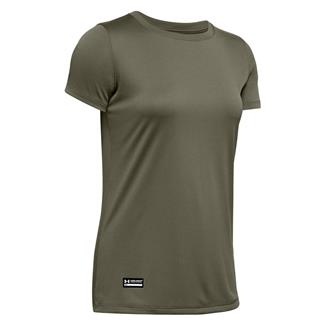 Women's Under Armour Tac Tech T-Shirt Marine OD Green