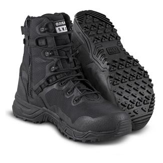 Men's Original SWAT 8" Alpha Fury Side-Zip Boots Black