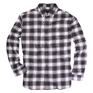 Men's DRI DUCK Boulevard Flannel Work Shirt Black