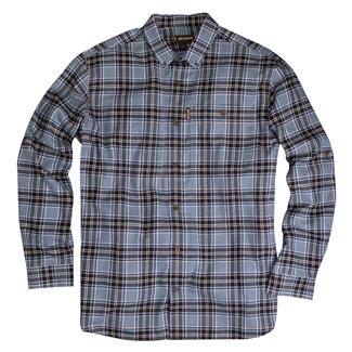 Men's DRI DUCK Boulevard Flannel Work Shirt Navy