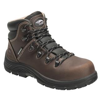 Women's Avenger 6" Framer Composite Toe Waterproof Boots Brown