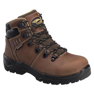 Women's Avenger 6" Foundation Composite Toe Waterproof Boots Brown